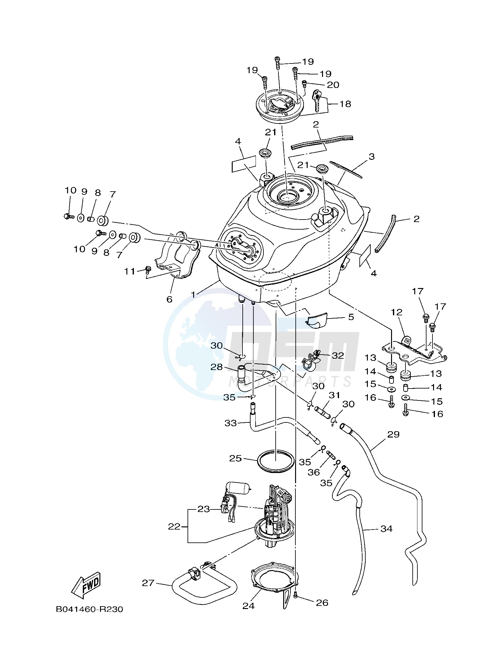 FUEL TANK image