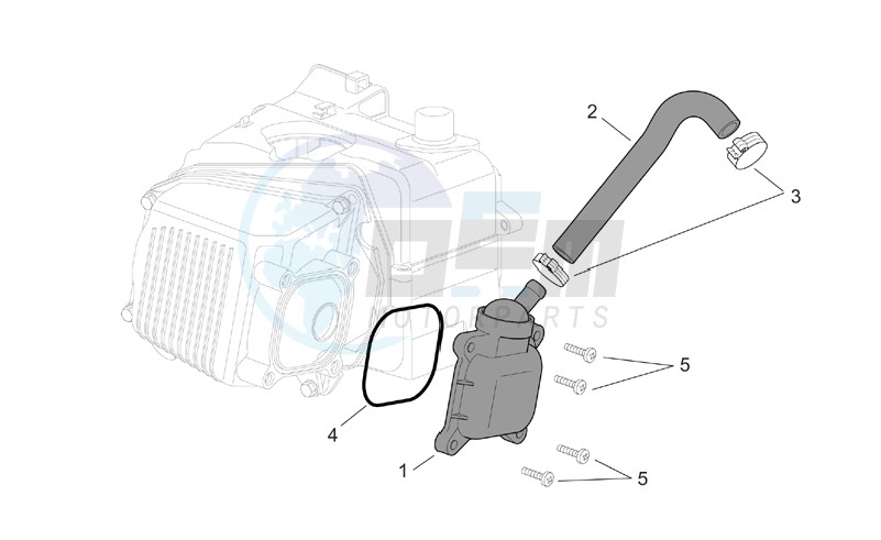 Oil breather valve blueprint