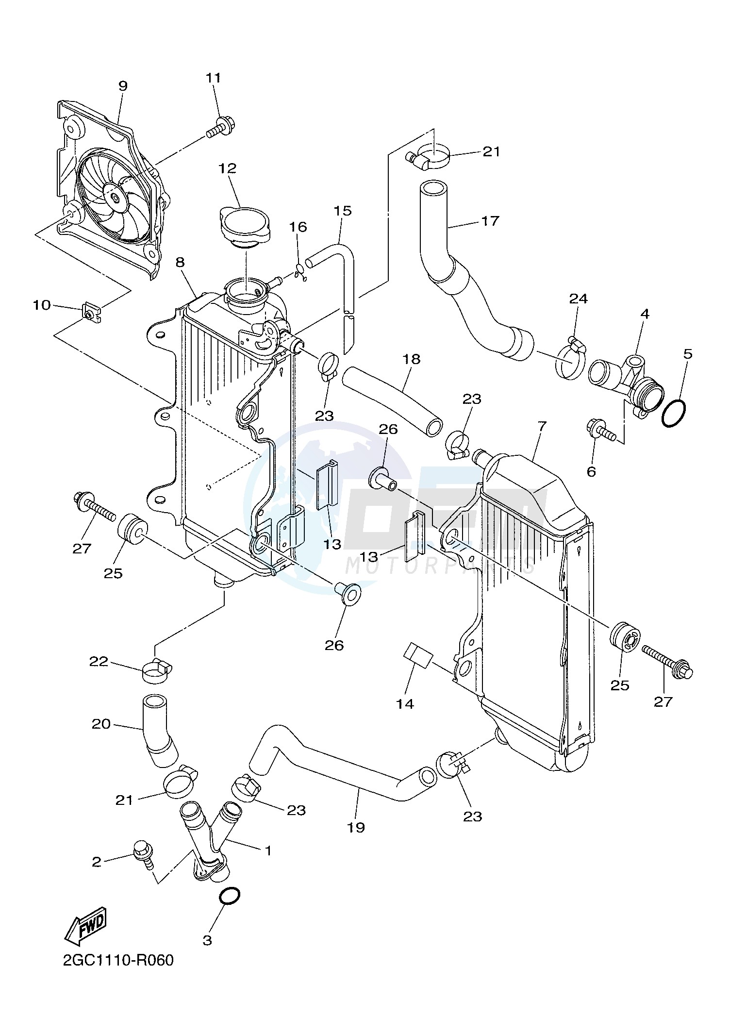 RADIATOR & HOSE image