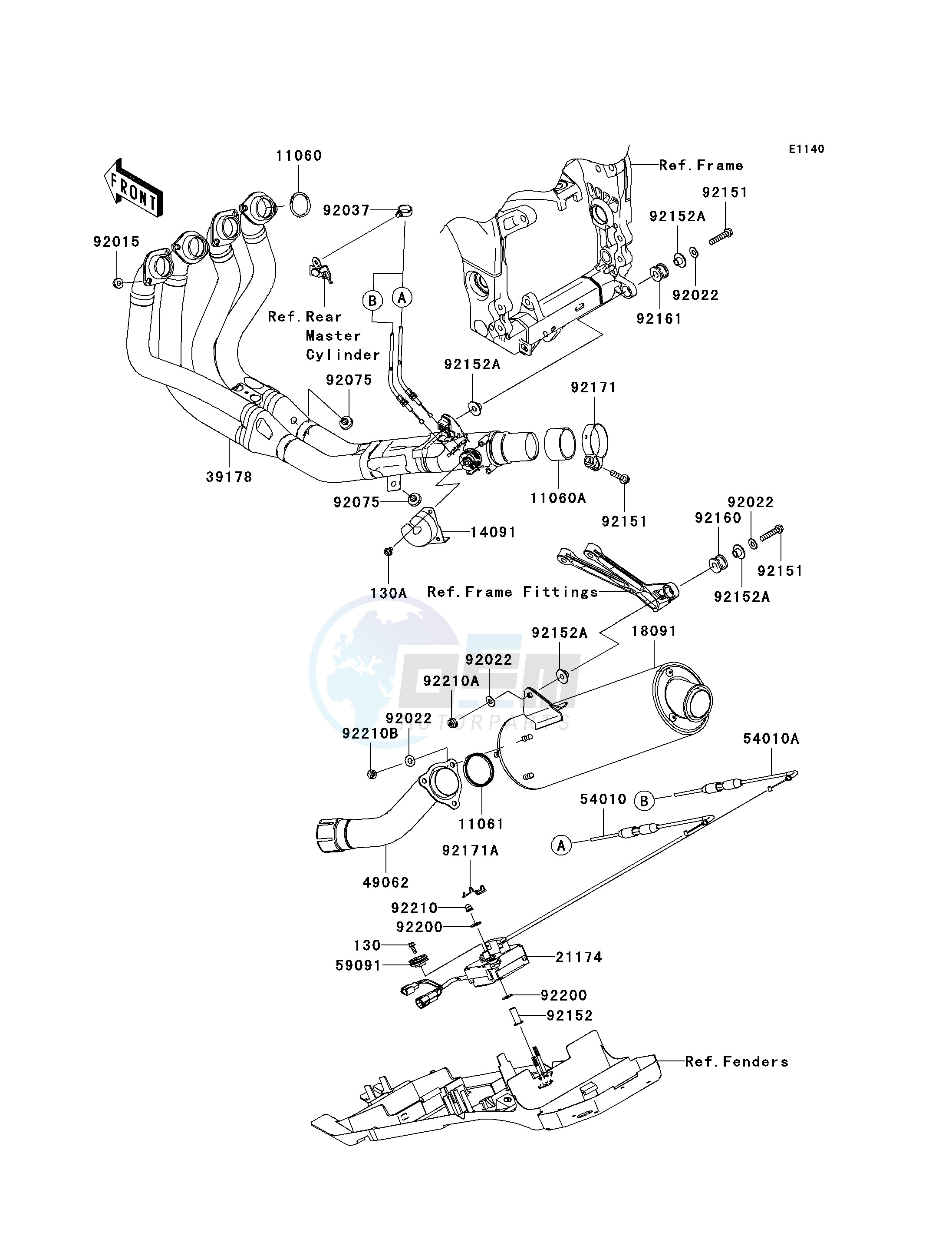 MUFFLER-- S- - blueprint