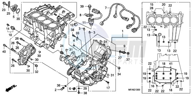 CRANKCASE blueprint