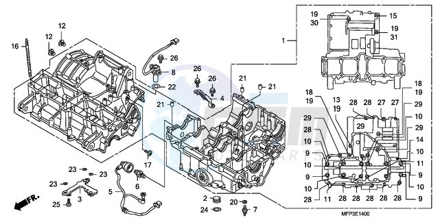 CRANKCASE blueprint