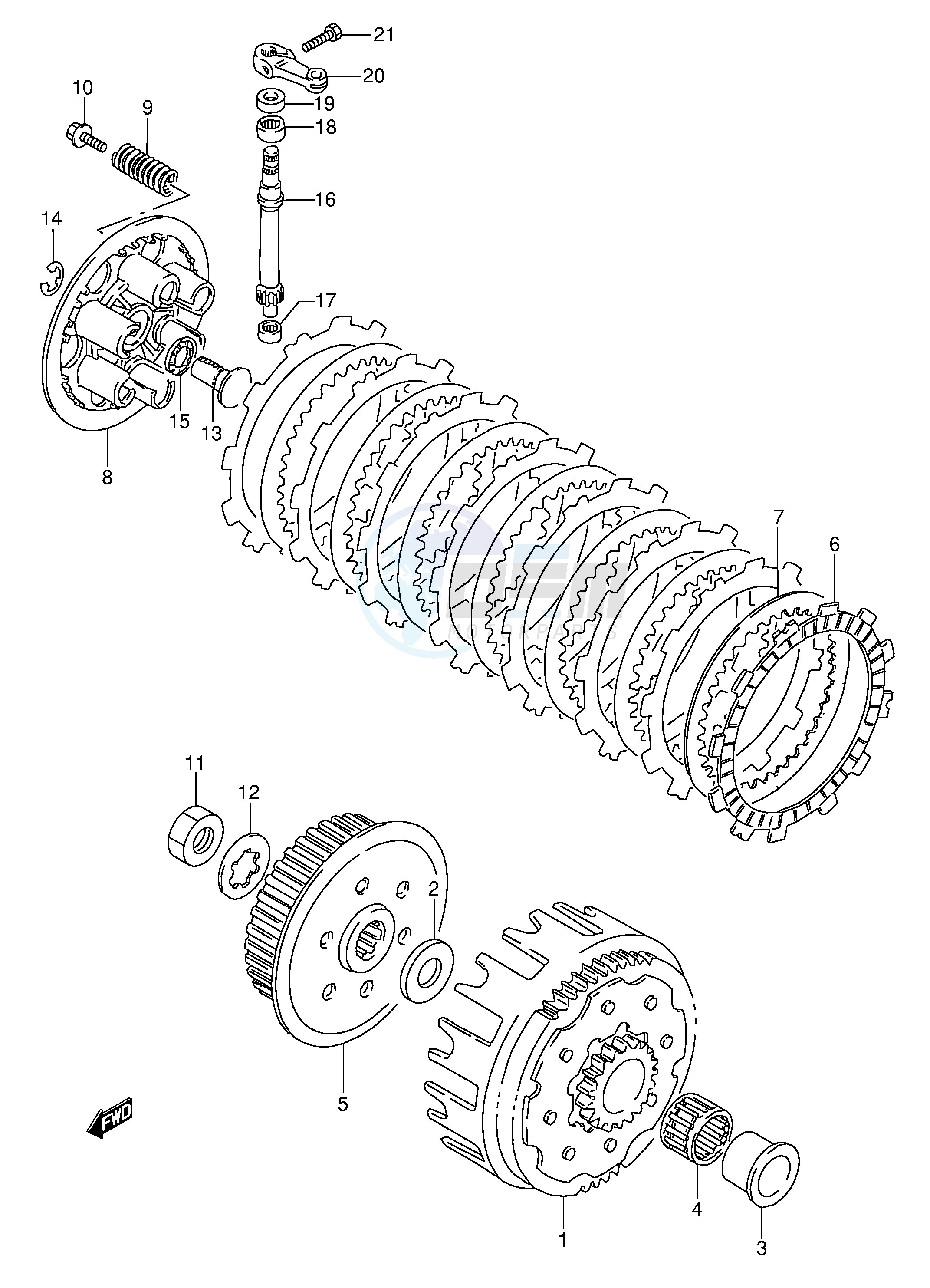 CLUTCH (MODEL K L M) image