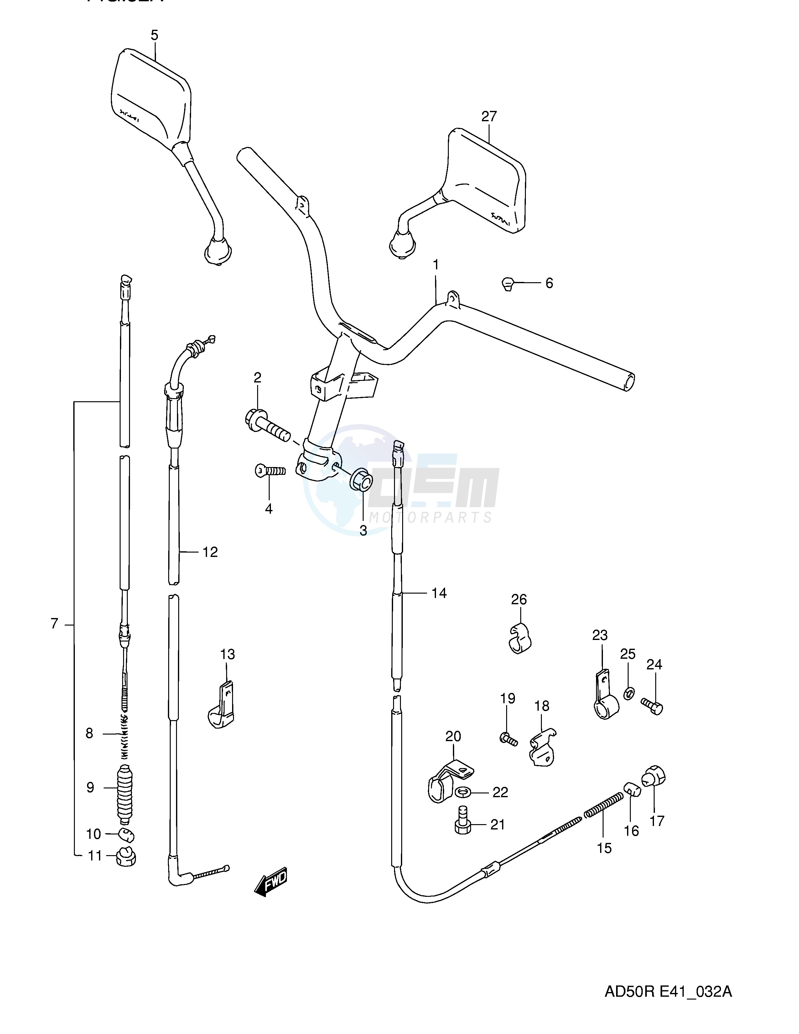 HANDLE BAR (MODEL K E6) image