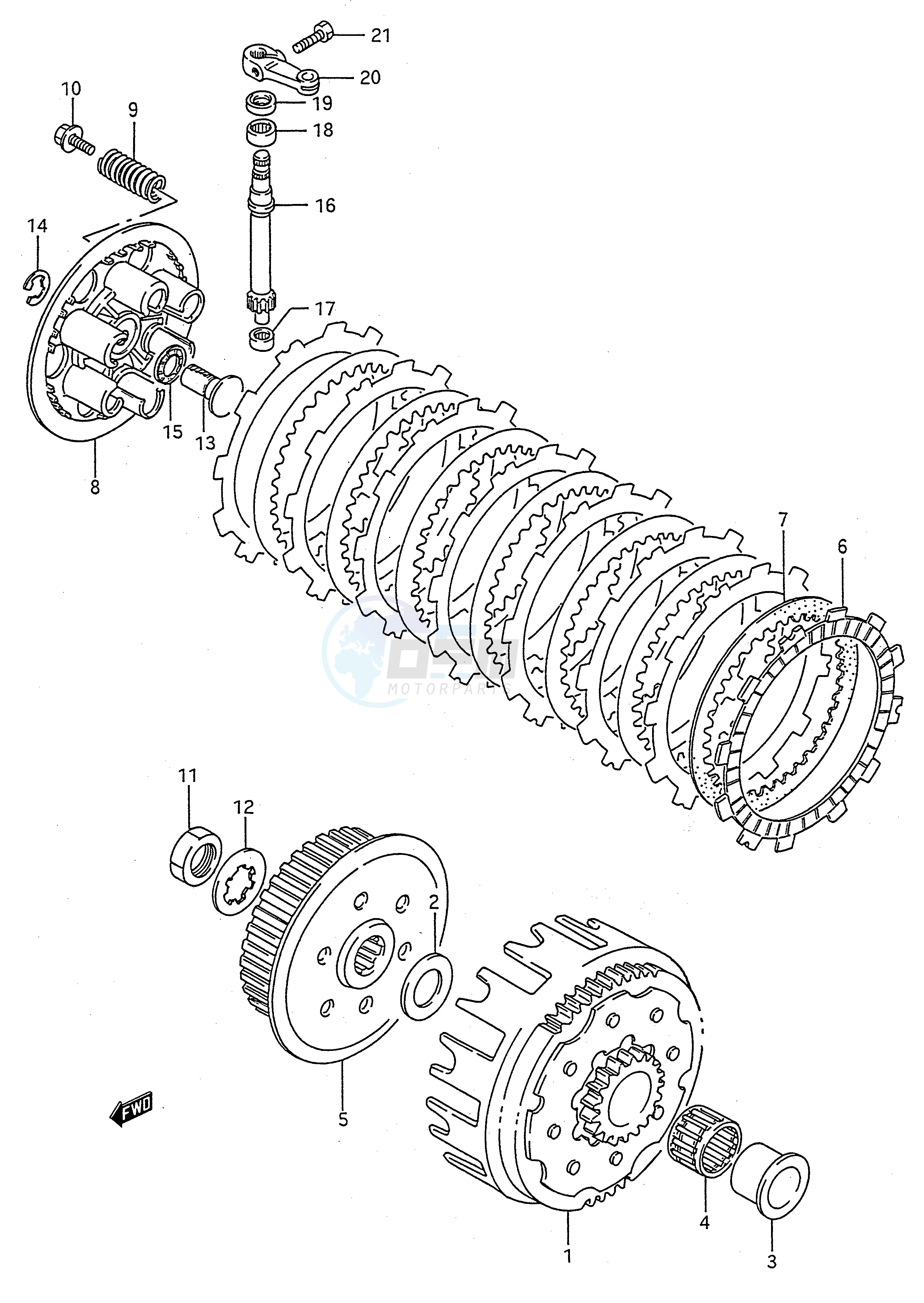 CLUTCH (MODEL K L M) image