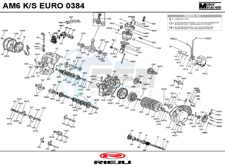 ENGINE  AMS6 KS 0384 blueprint