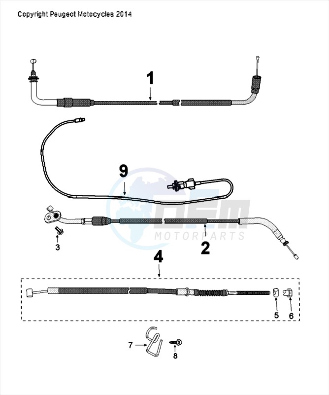 CONTROLS AND CABLES image