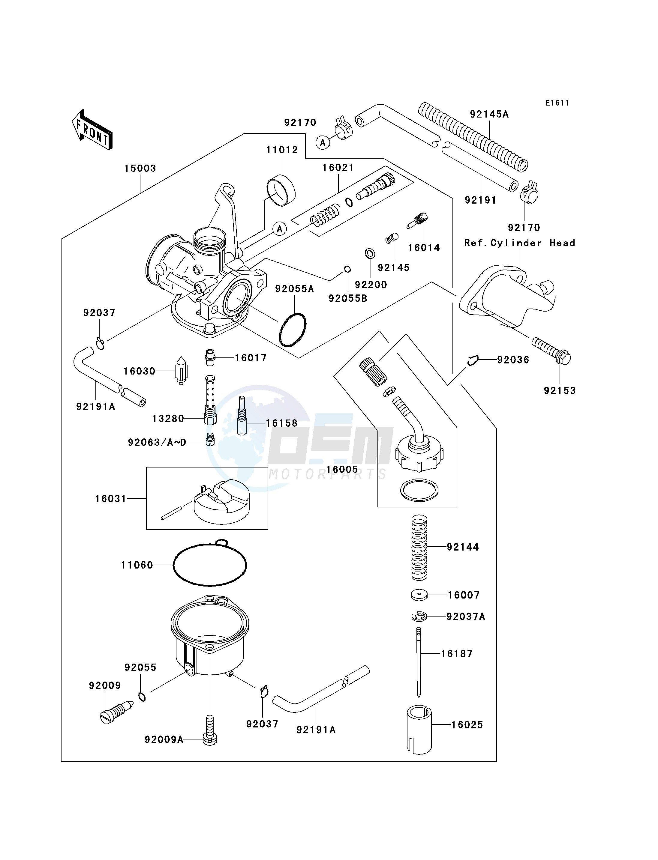 CARBURETOR -- A6F_A7F- --- US- - image