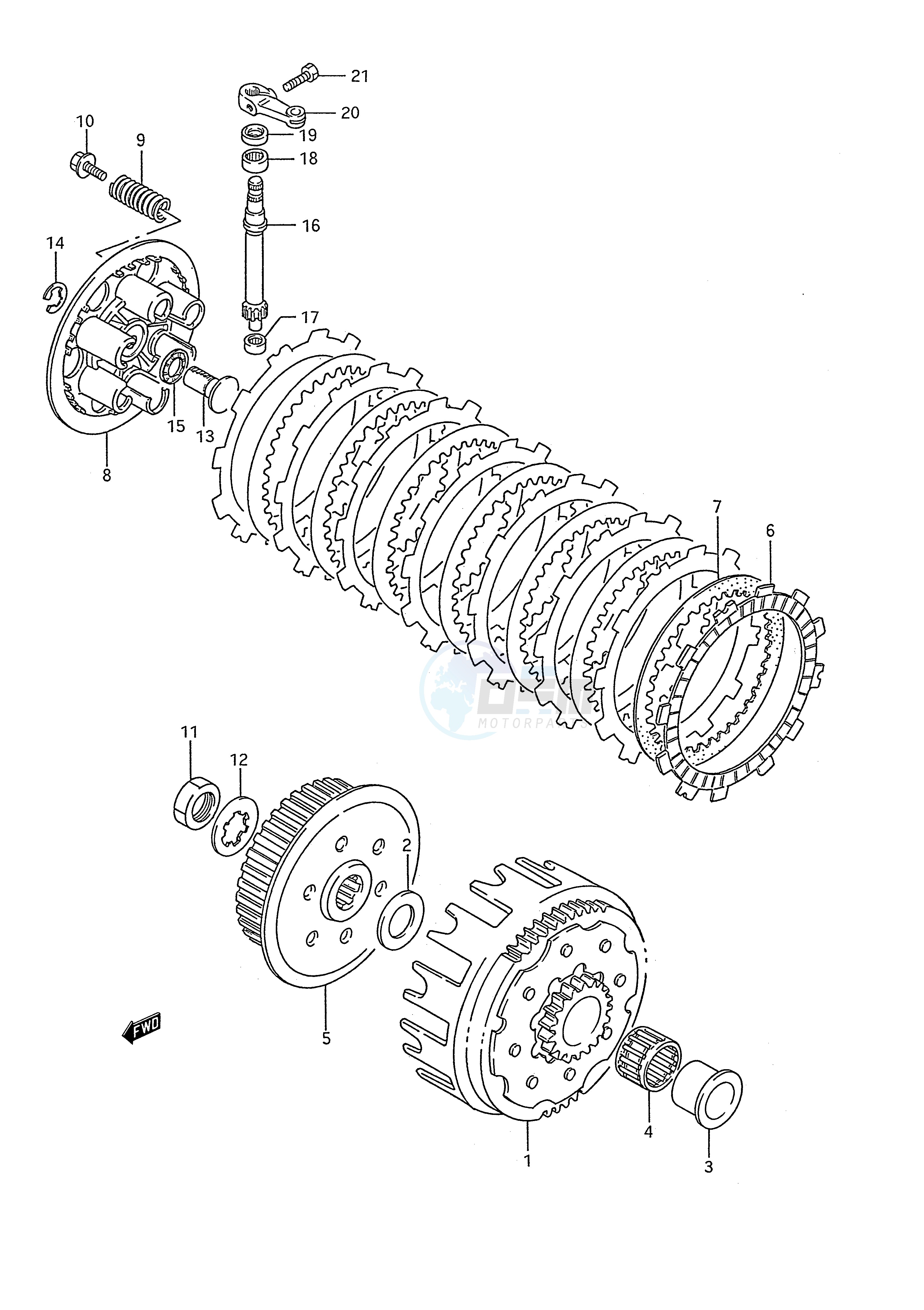 CLUTCH (MODEL K L M) image