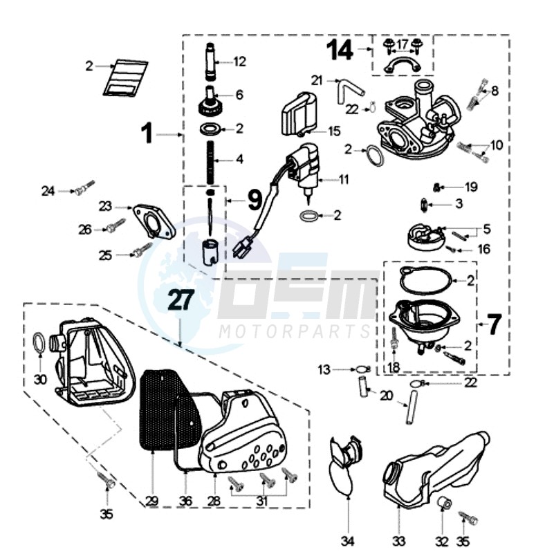 CARBURETTOR blueprint