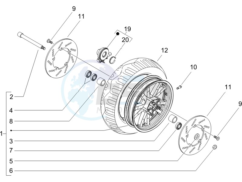 Front wheel image