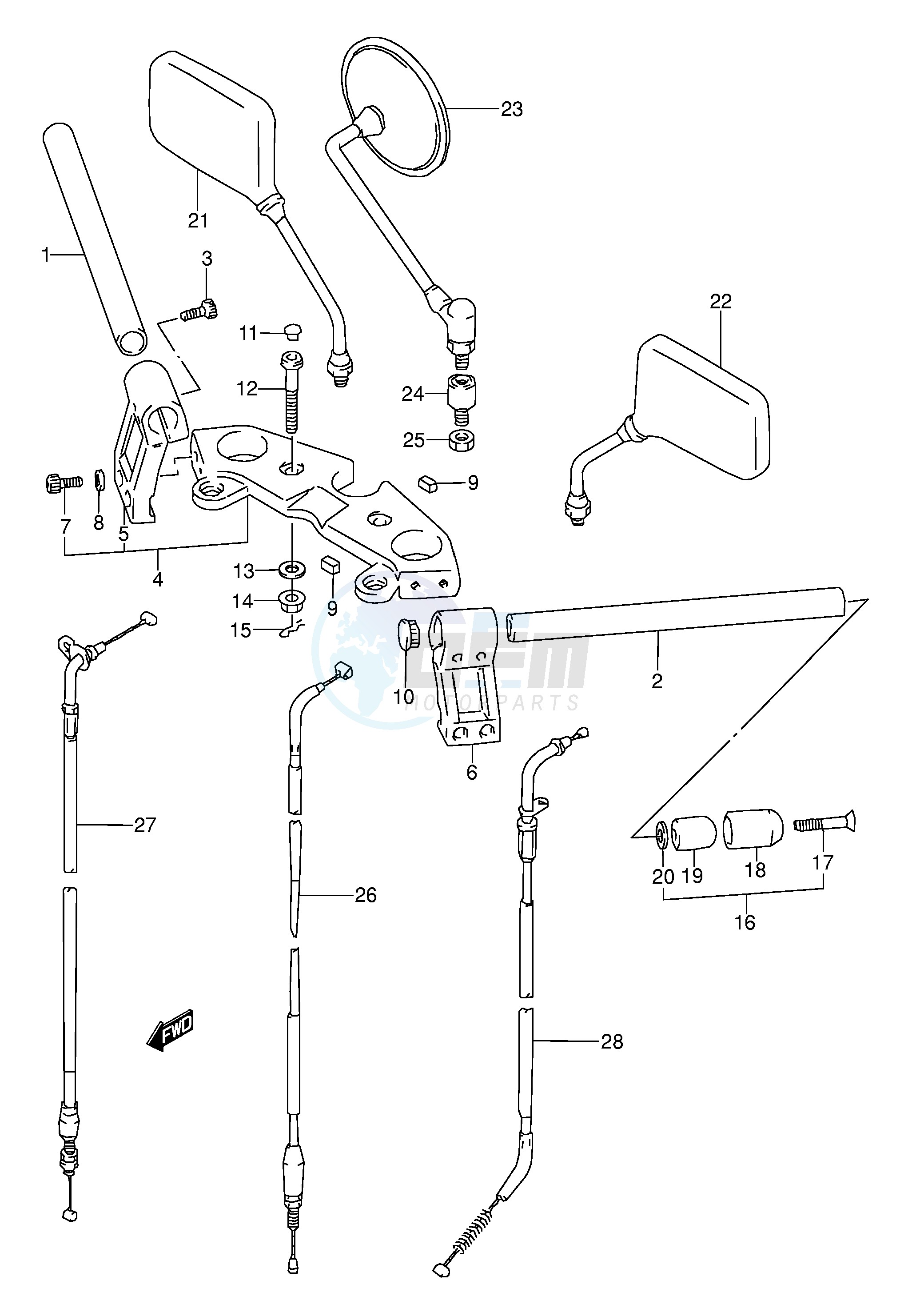 HANDLEBAR (MODEL S) image