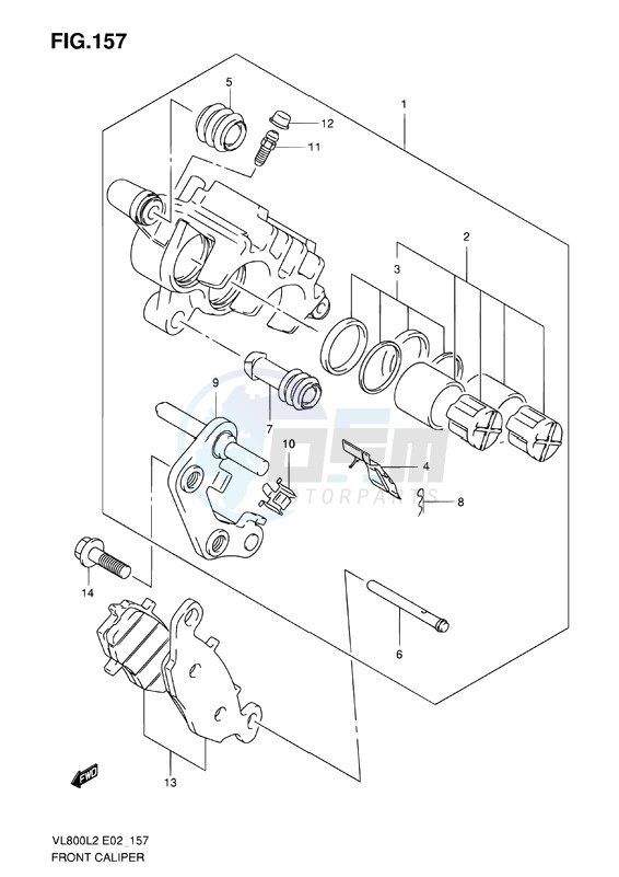 FRONT CALIPER image