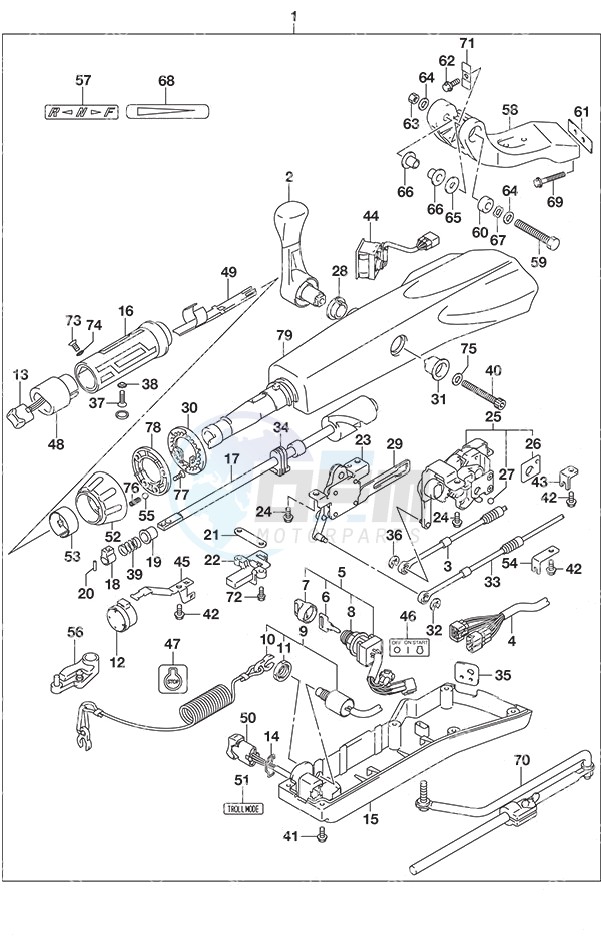 Tiller Handle image