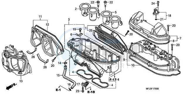 AIR CLEANER blueprint