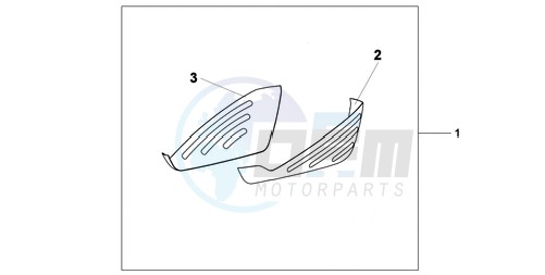 PANNIER SCUFF PAD SET B image