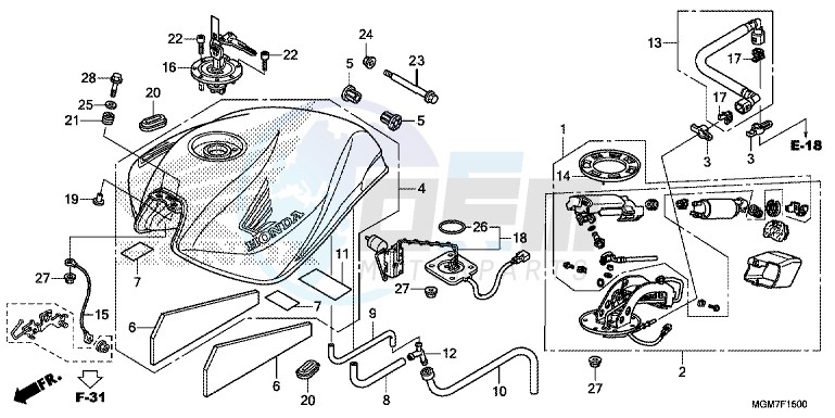 FUEL TANK blueprint