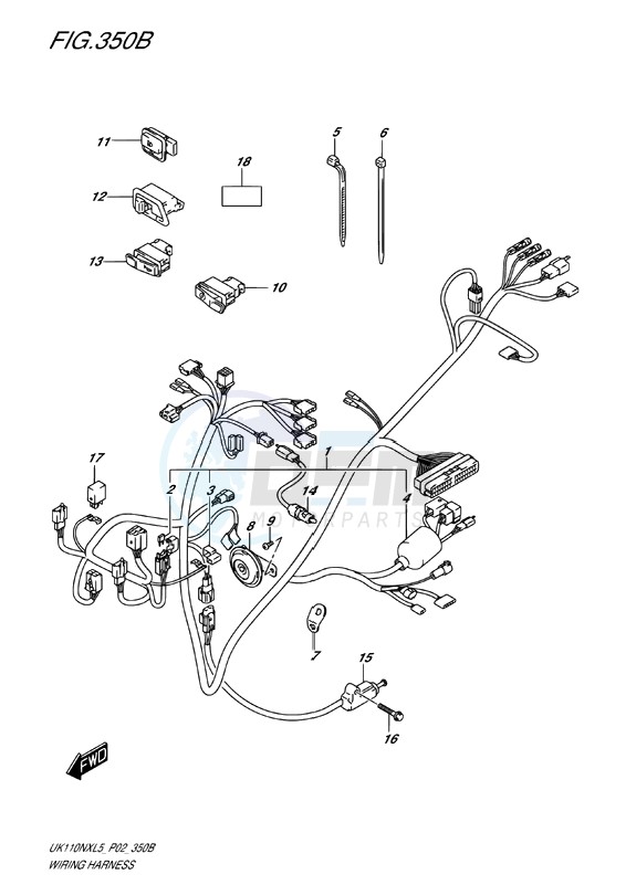 WIRING HARNESS blueprint