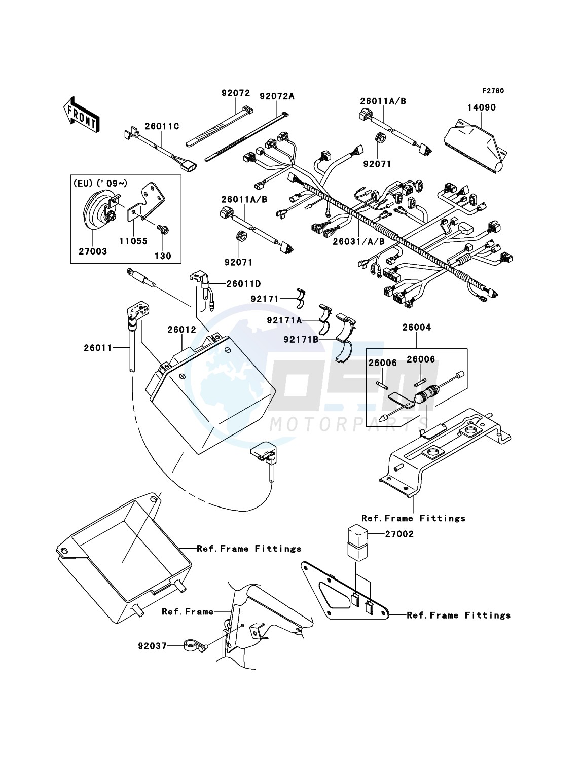 Chassis Electrical Equipment blueprint