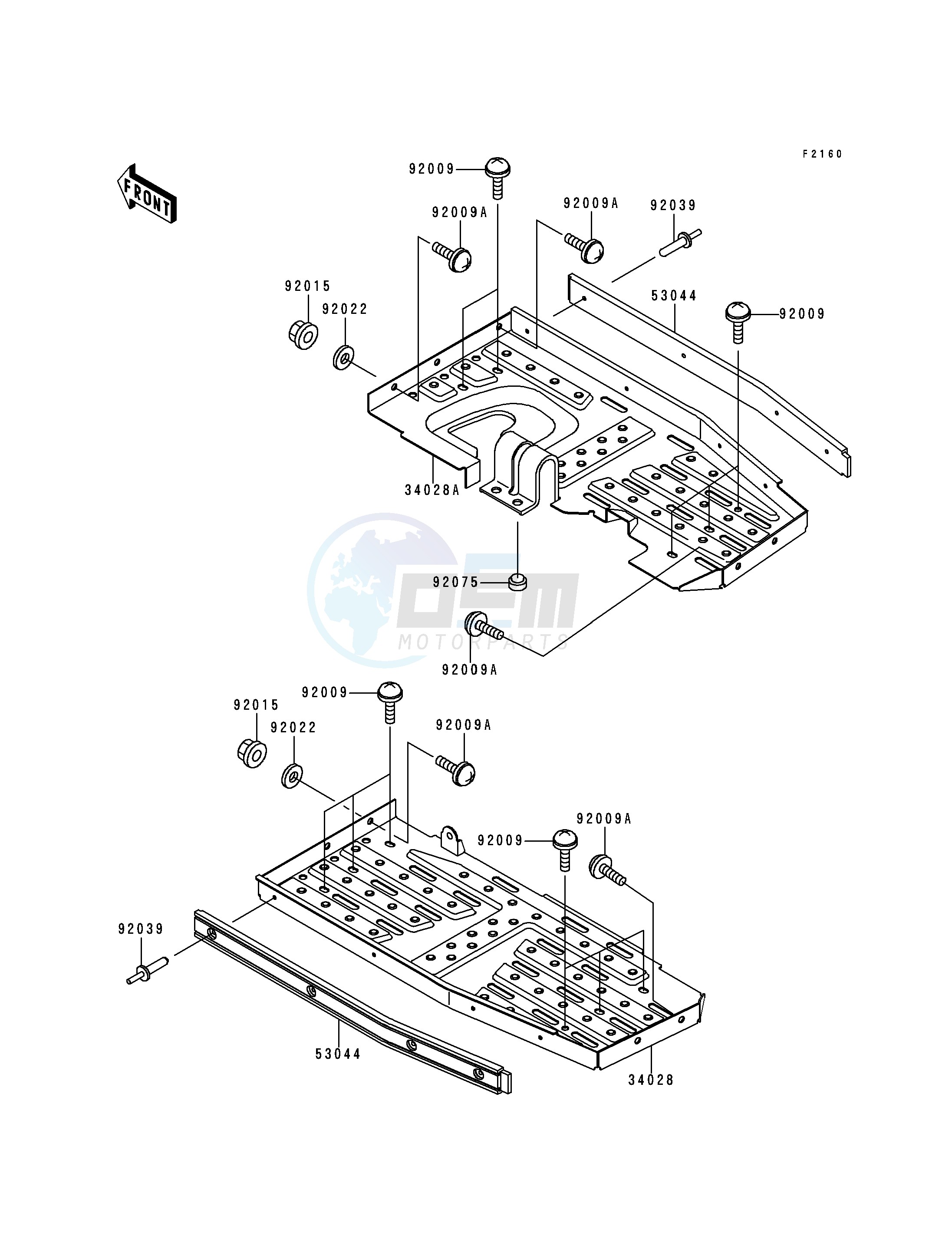 FOOTRESTS blueprint