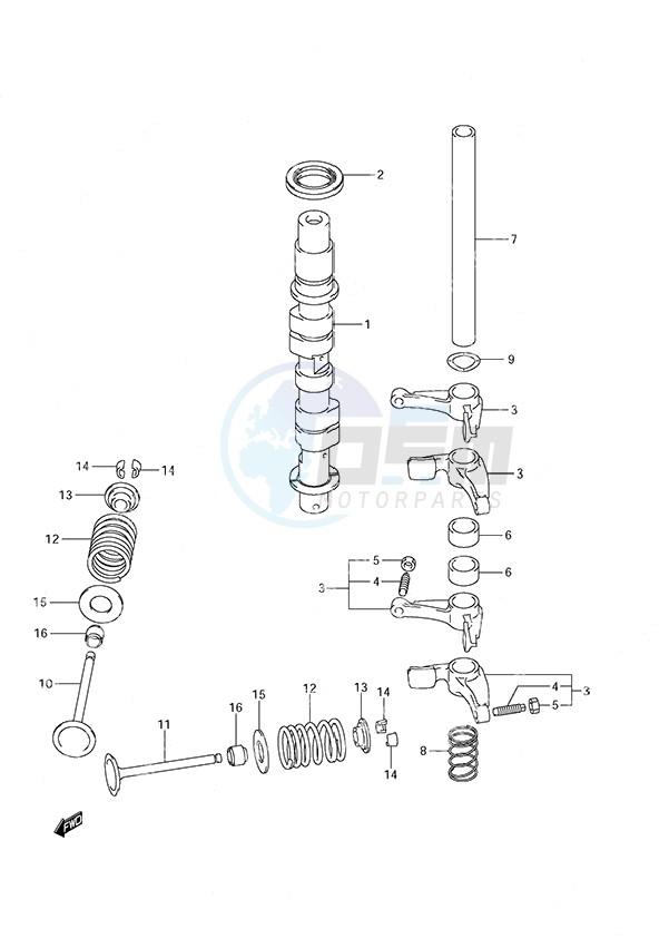 Camshaft w/Remote Control image