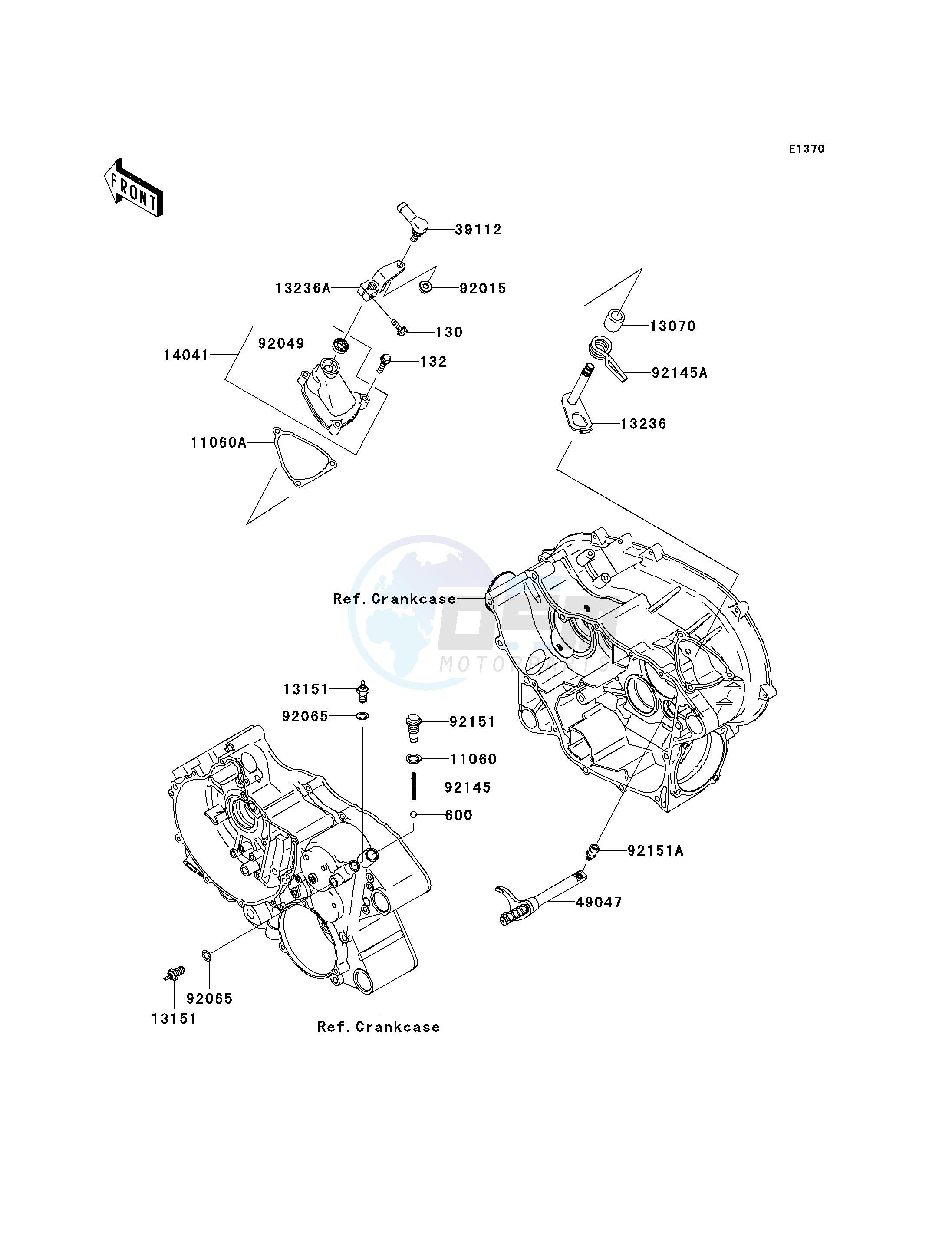 GEAR CHANGE MECHANISM image