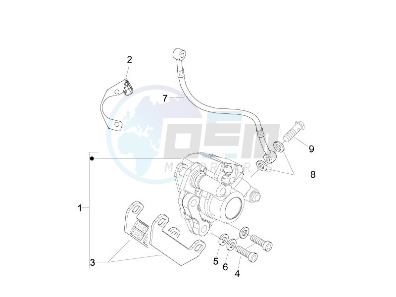 Brakes pipes - Calipers image