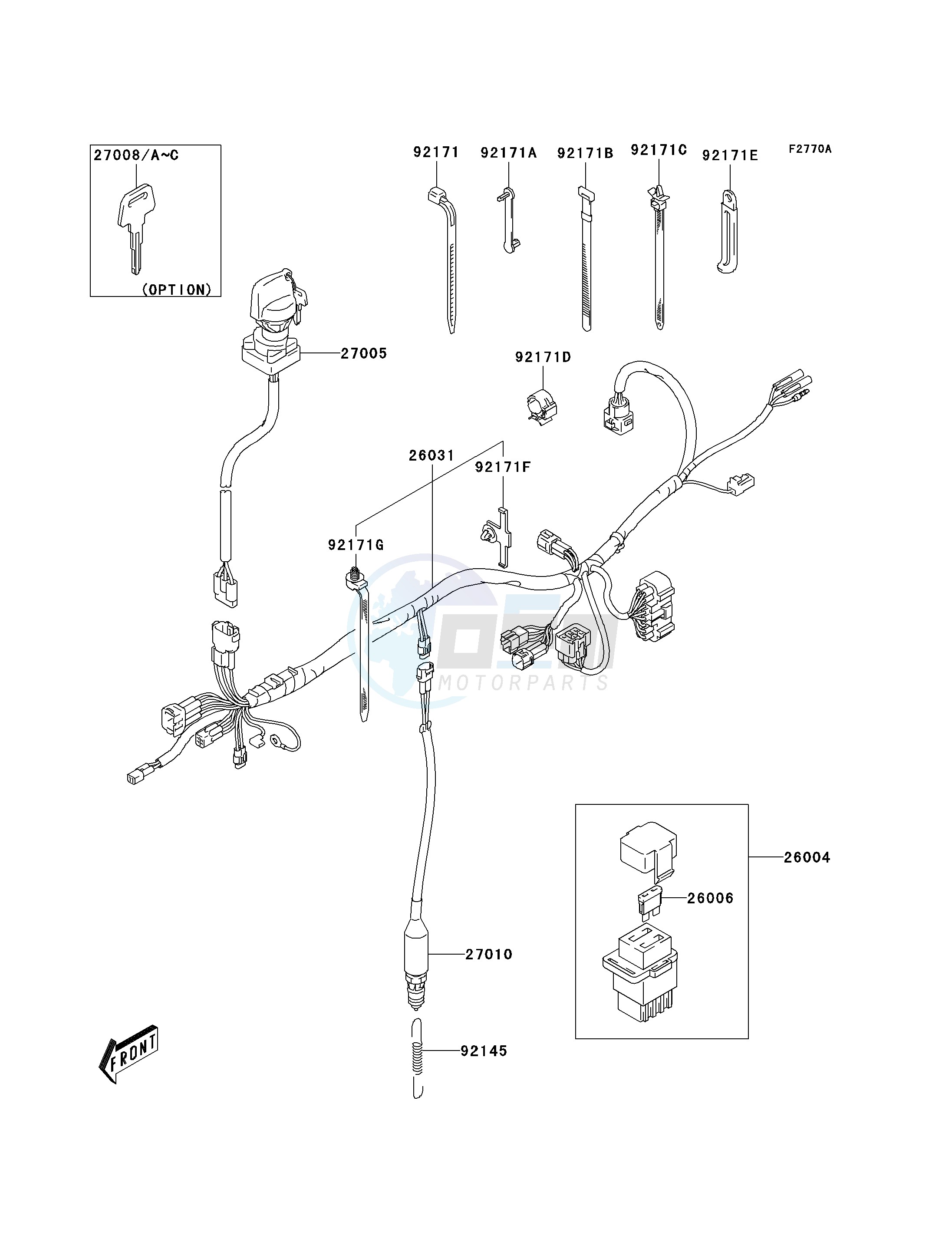 IGNITION SWITCH-- A2- - blueprint
