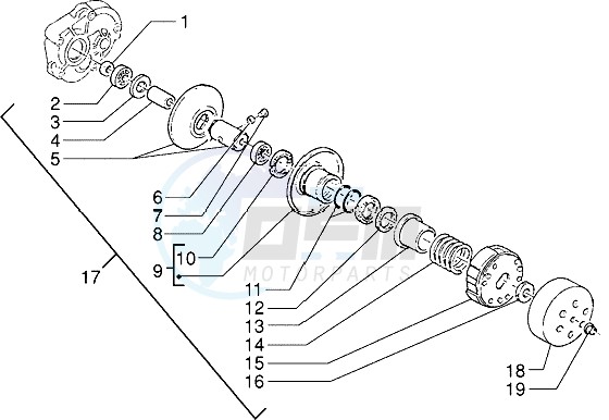 Driven pulley image