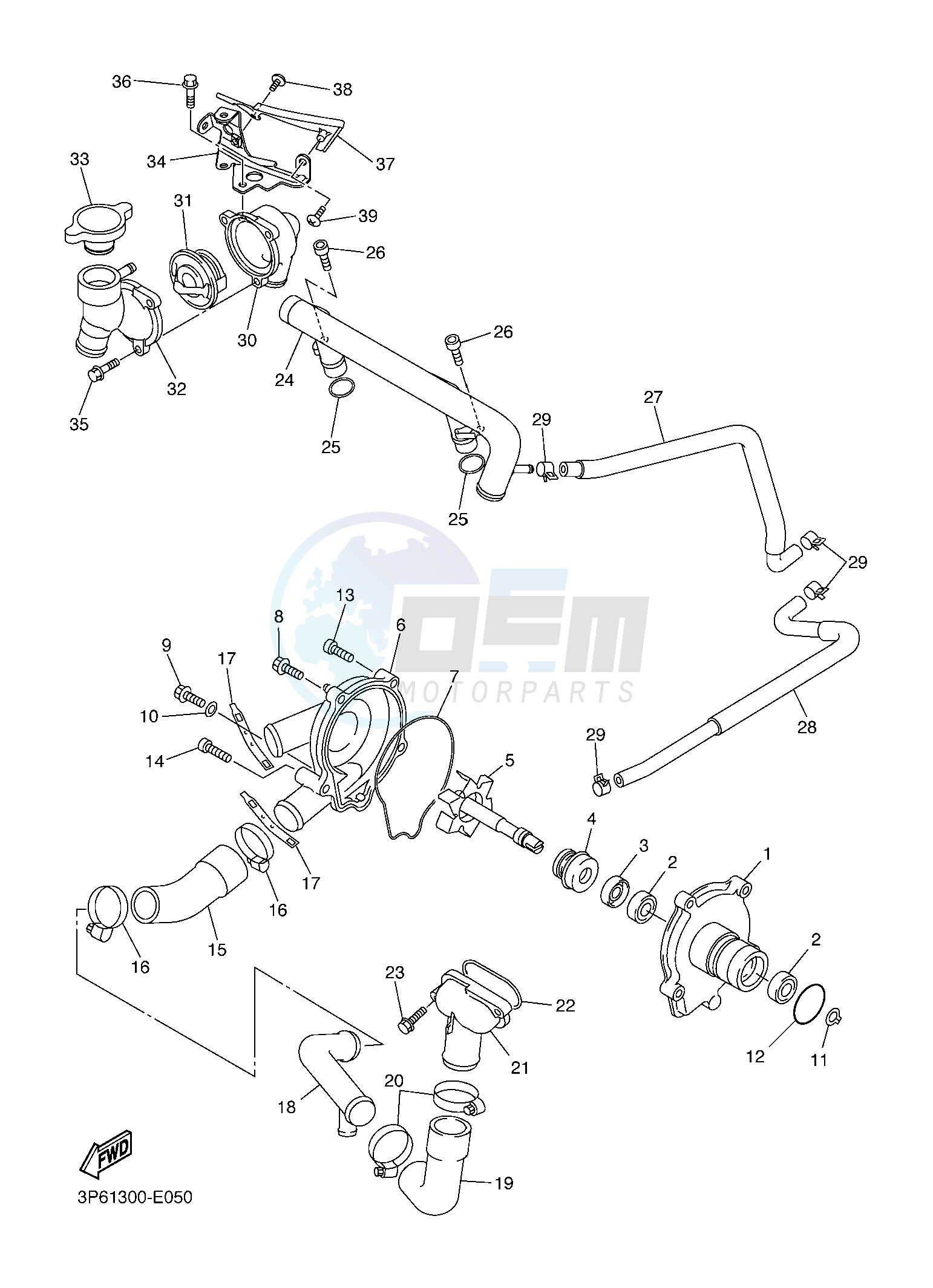 WATER PUMP image