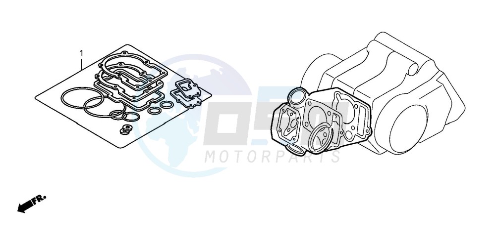 GASKET KIT A blueprint