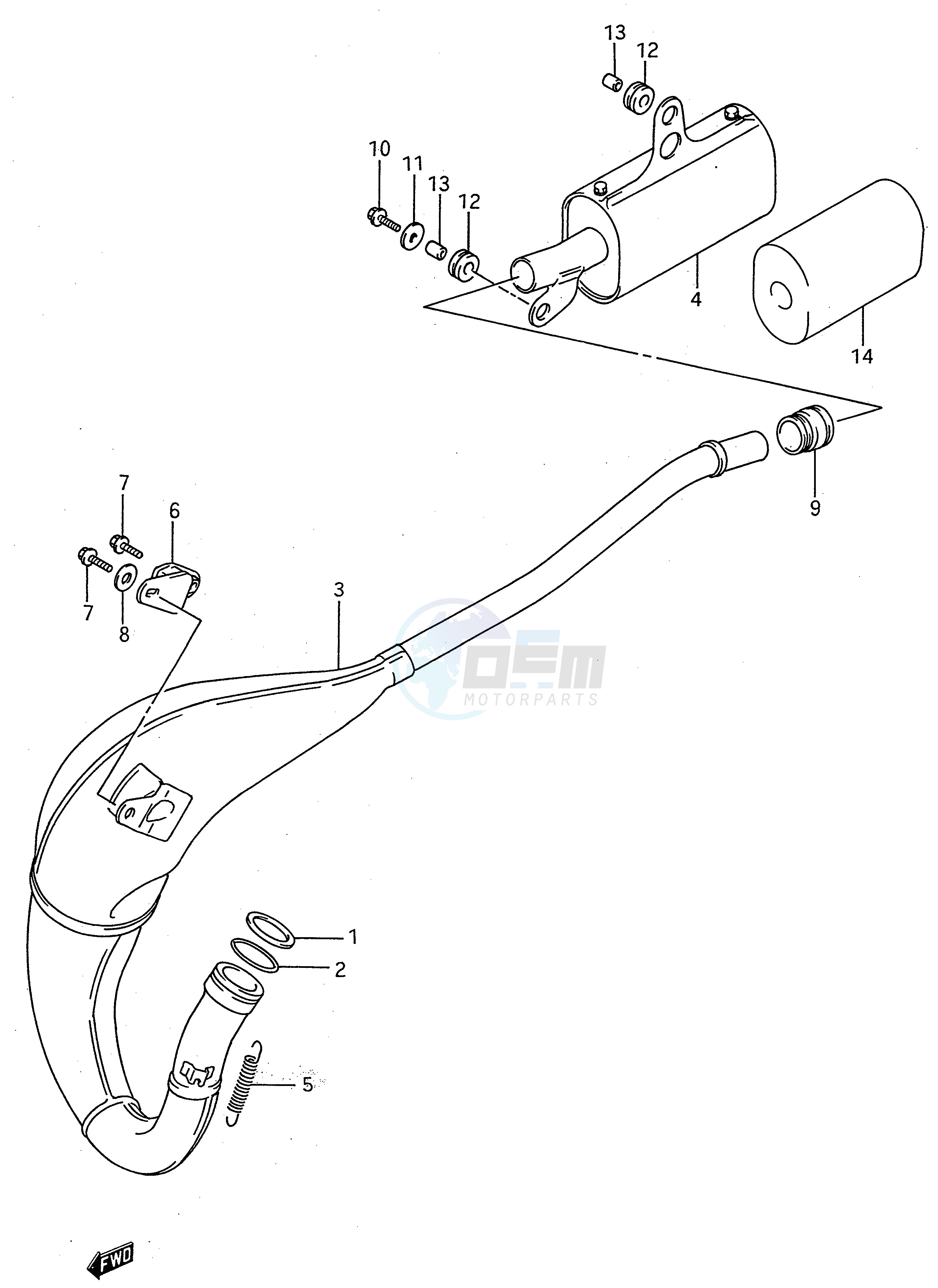 MUFFLER (MODEL K L M N P R S) image