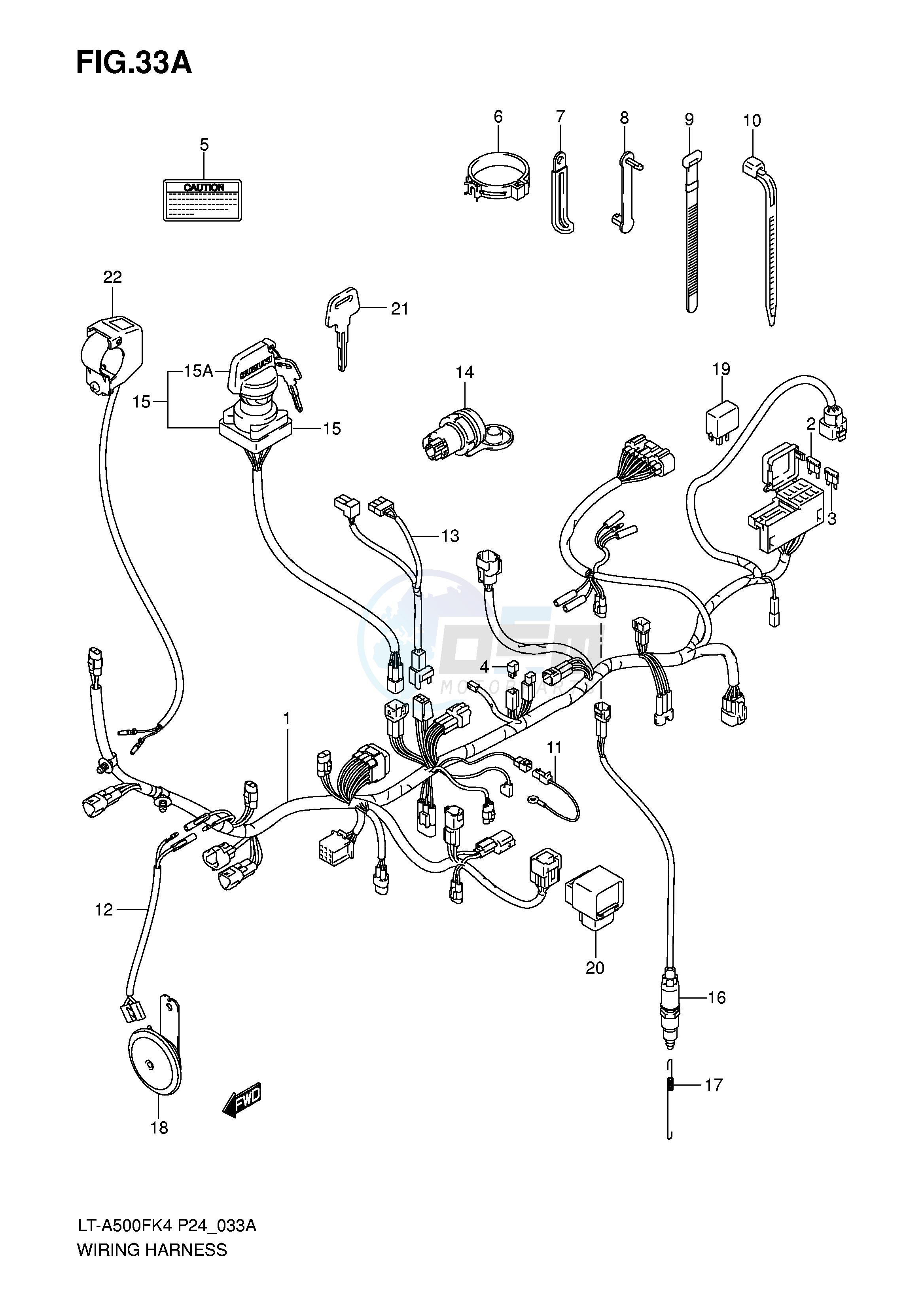 WIRING HARNESS (MODEL K6 K7) image