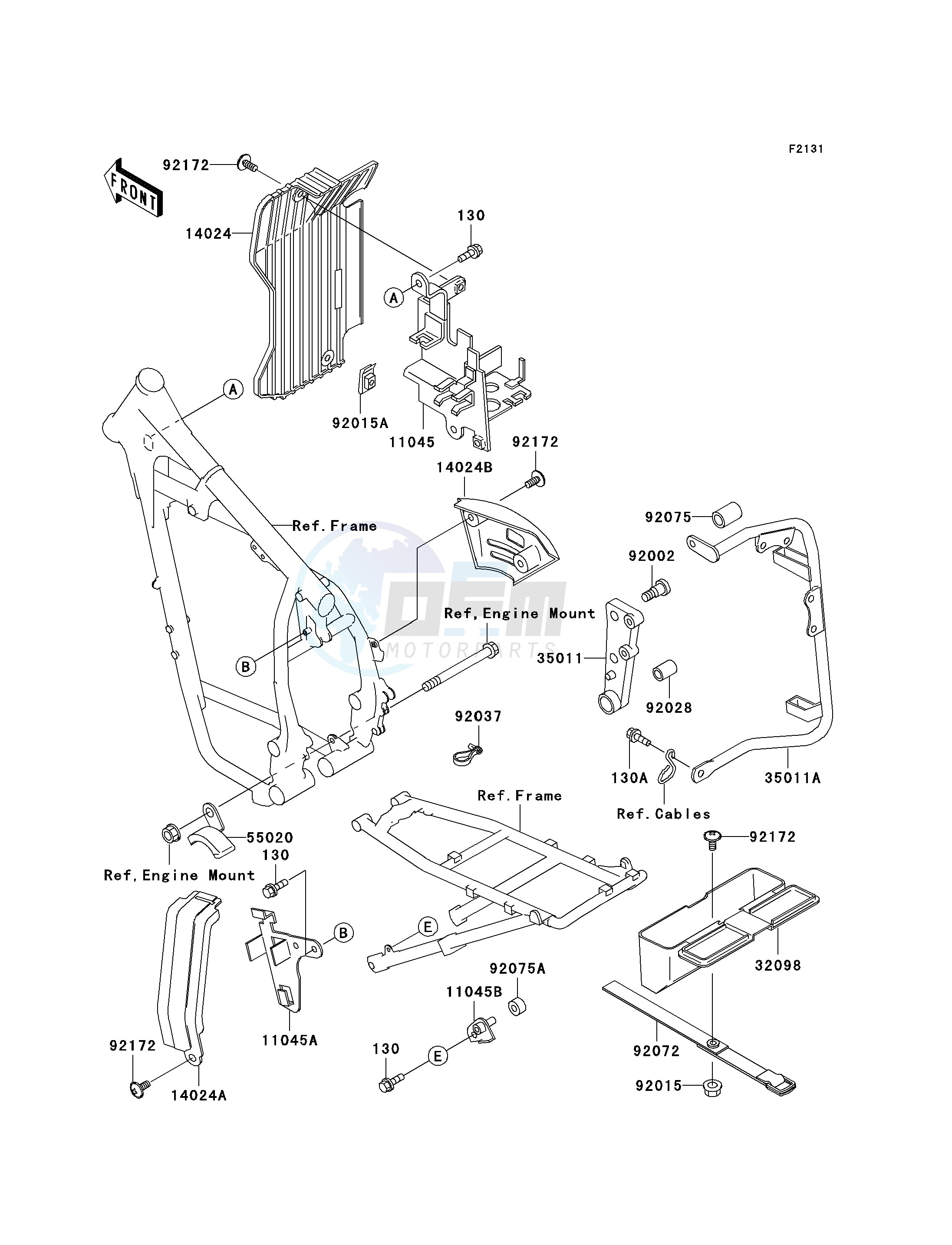 FRAME FITTINGS blueprint