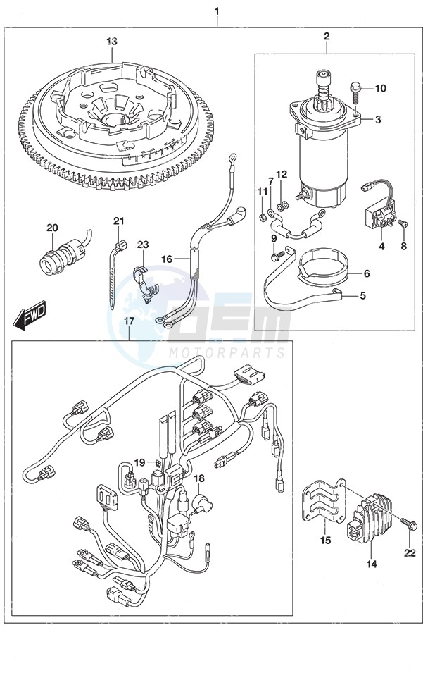 Starting Motor Manual Starter image