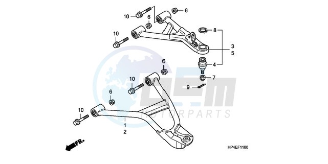 FRONT ARM (2WD) image