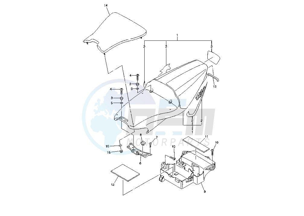 SIDE COVER-SEAT blueprint