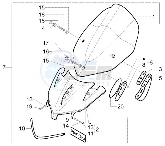 Windscreen image