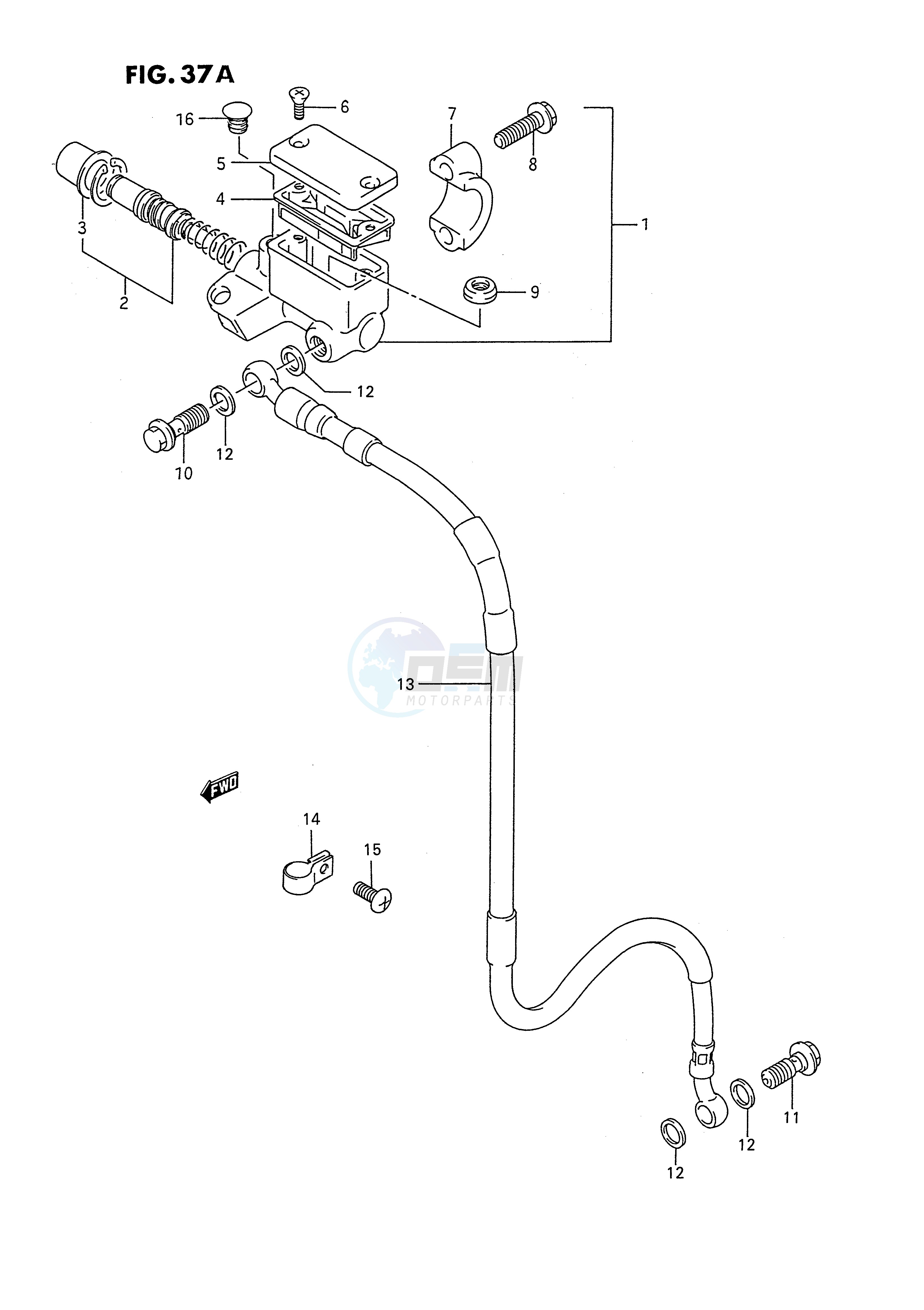 FRONT MASTER CYLINDER (MODEL T) image