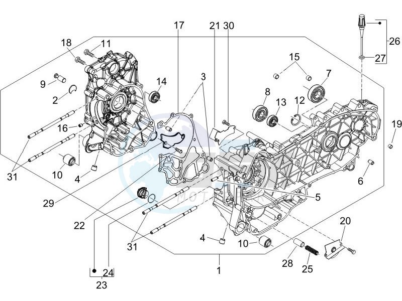 Crankcase blueprint