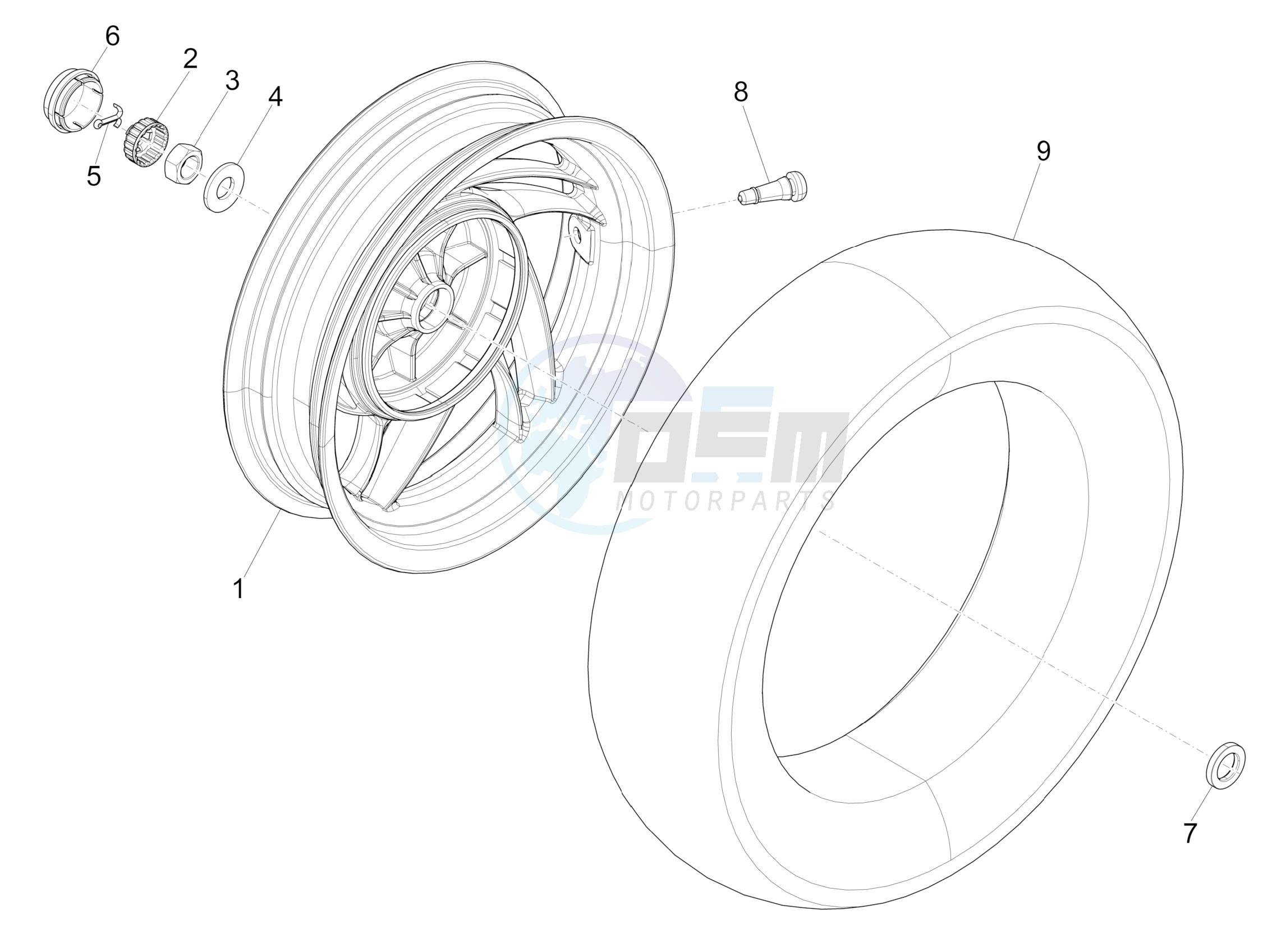 Rear Wheel image