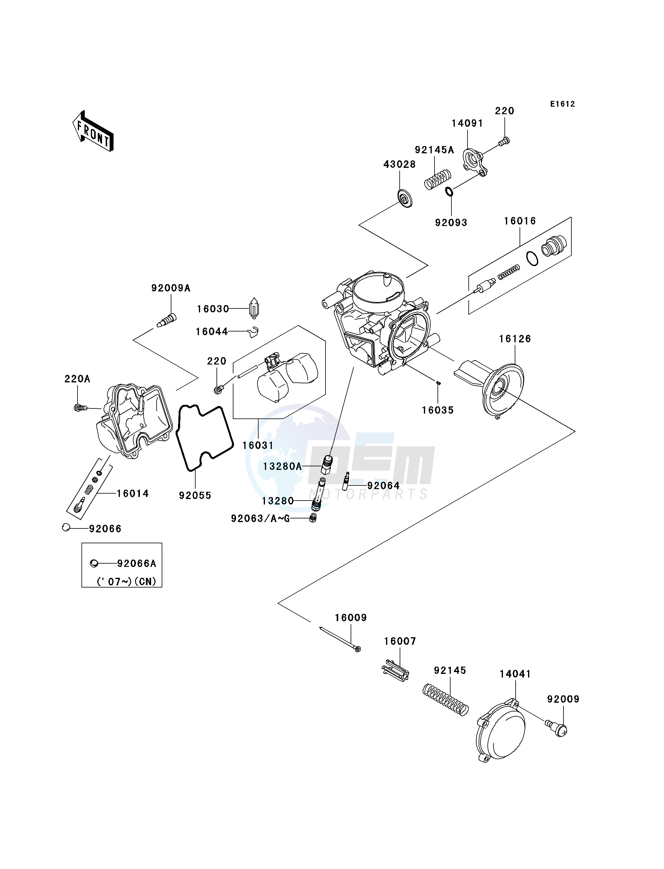 CARBURETOR PARTS image