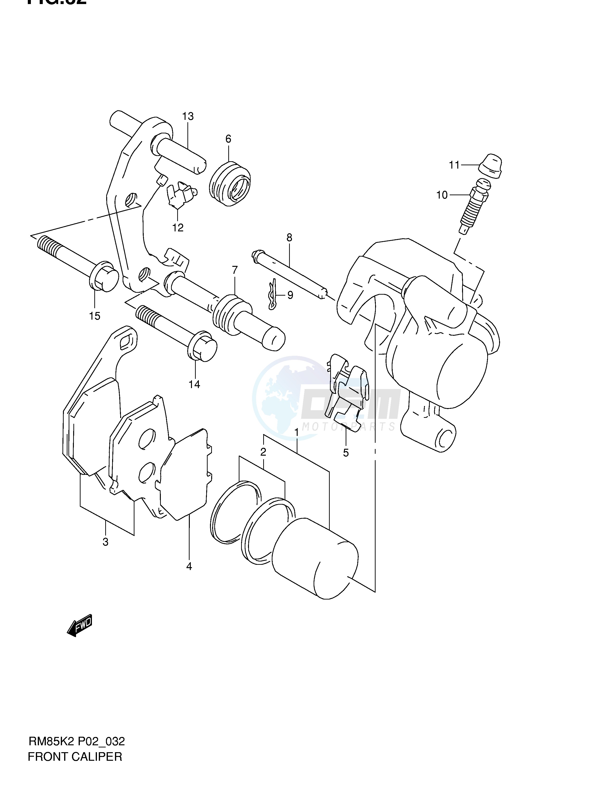 FRONT CALIPER image