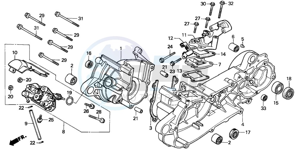 CRANKCASE/OIL PUMP image