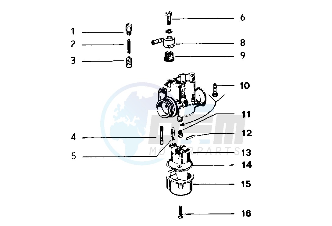 Carburetor (Spares) blueprint