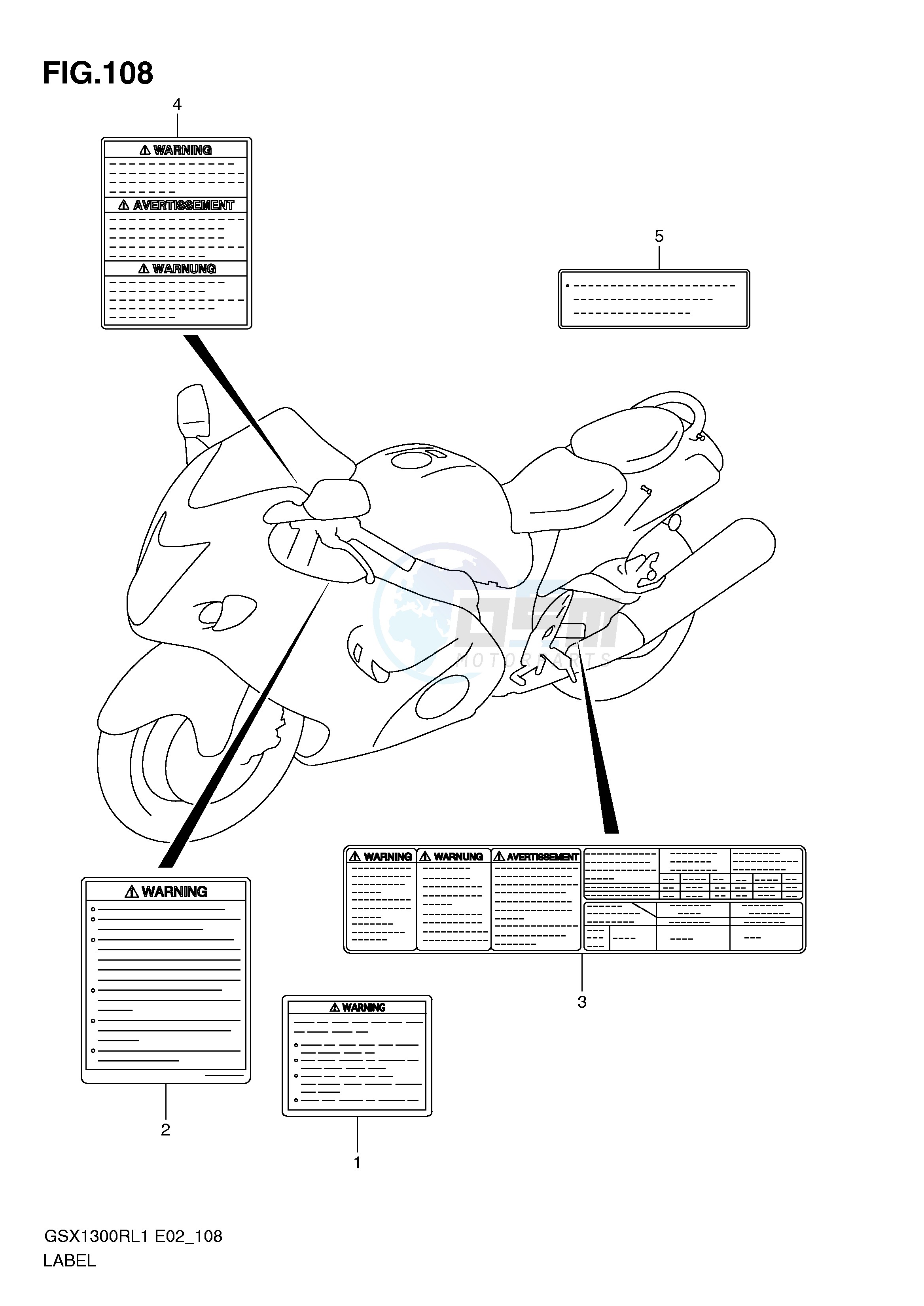 LABEL (GSX1300RL1 E2) blueprint
