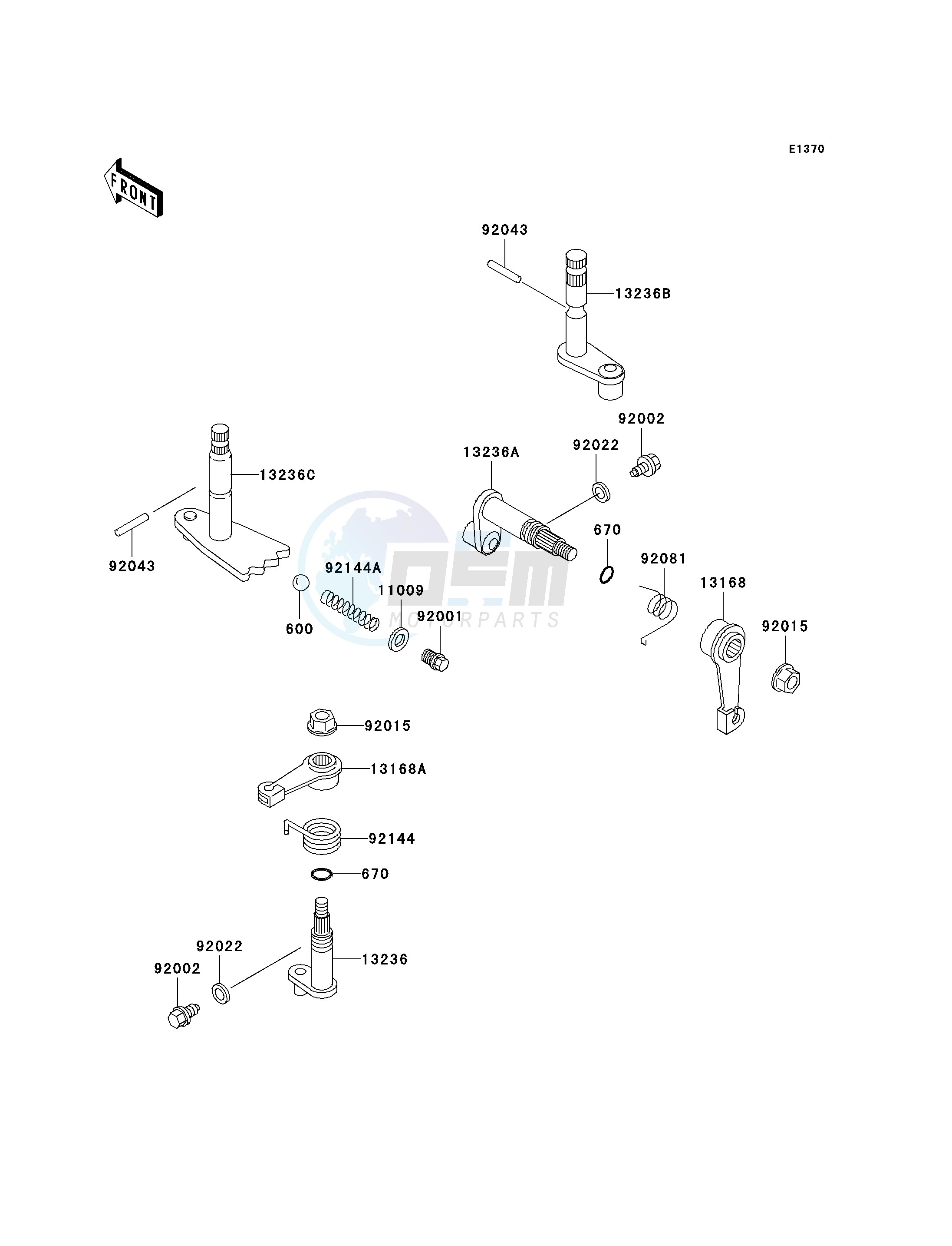 GEAR CHANGE MECHANISM image