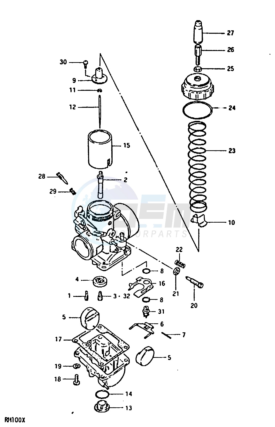 CARBURETOR blueprint