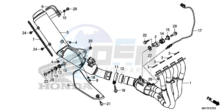 EXHAUST MUFFLER image