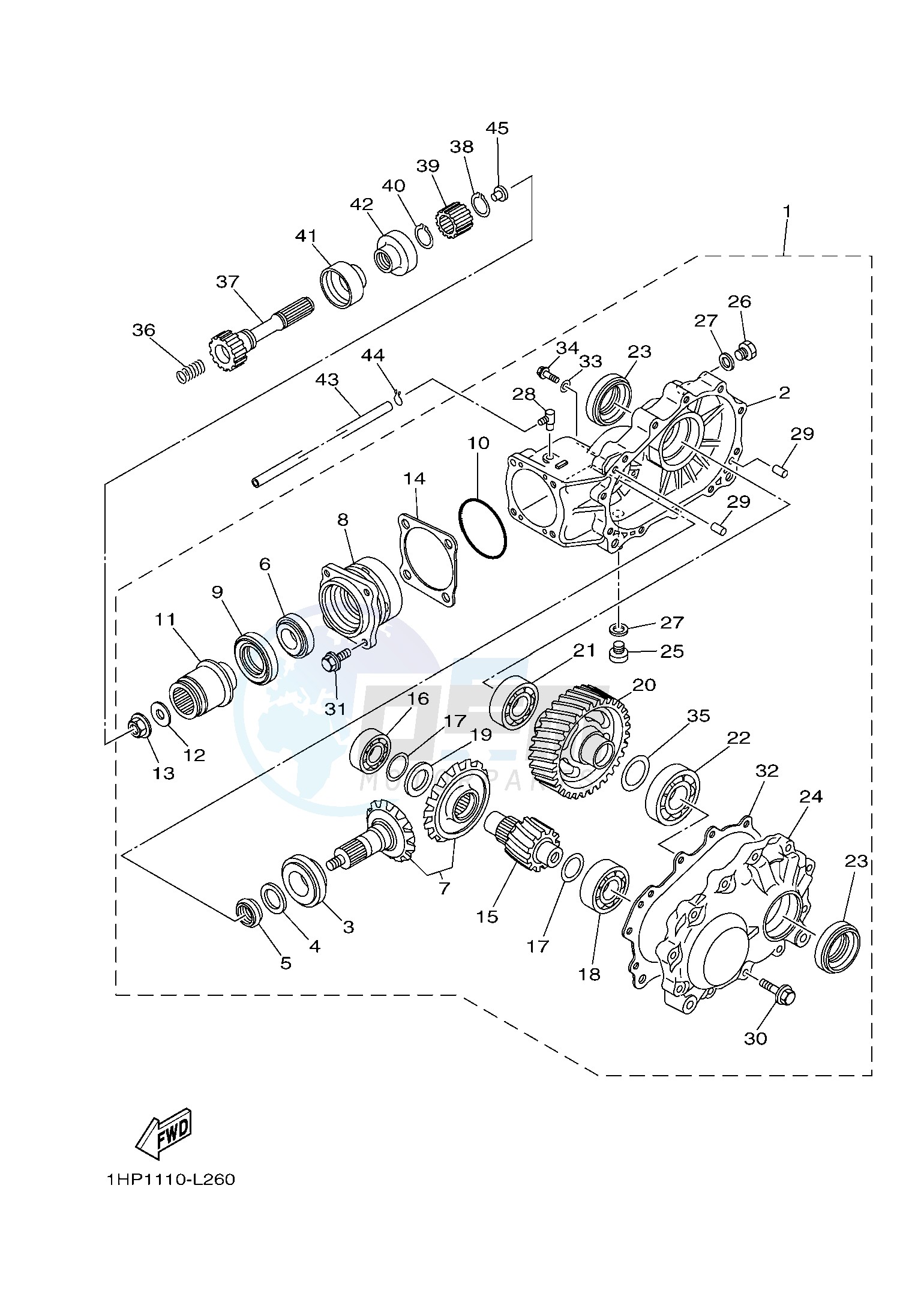 DRIVE SHAFT blueprint